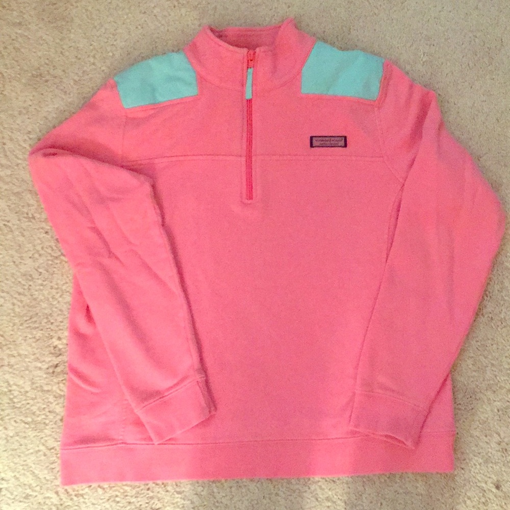 Vineyard vines shep shirt L 1/4 zip